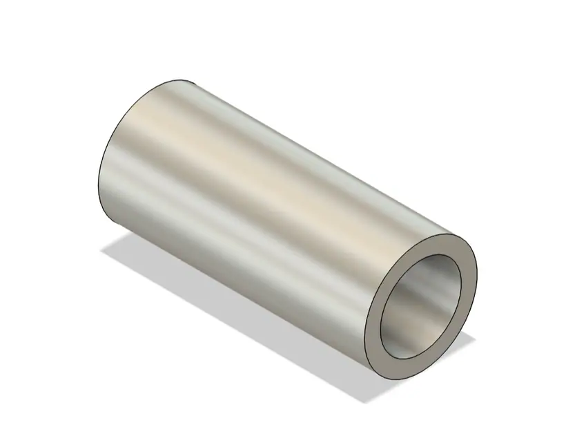 CAD model of the pin holder.